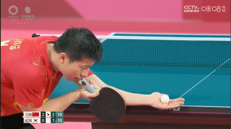 乒乓球男单决赛直播电视