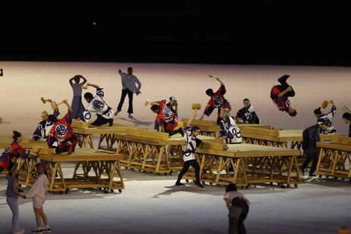 日本奥运会开幕式舞蹈